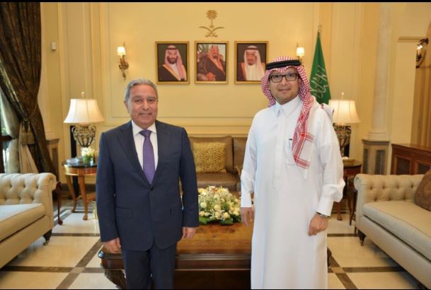السفير السعودي استقبل المشرفية