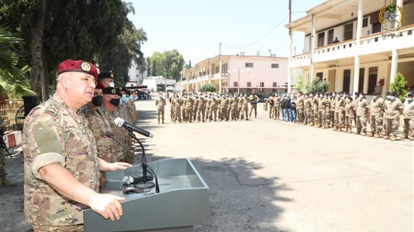 كلمة قائد الجيش العماد جوزيف عون من طرابلس 2-7-2021