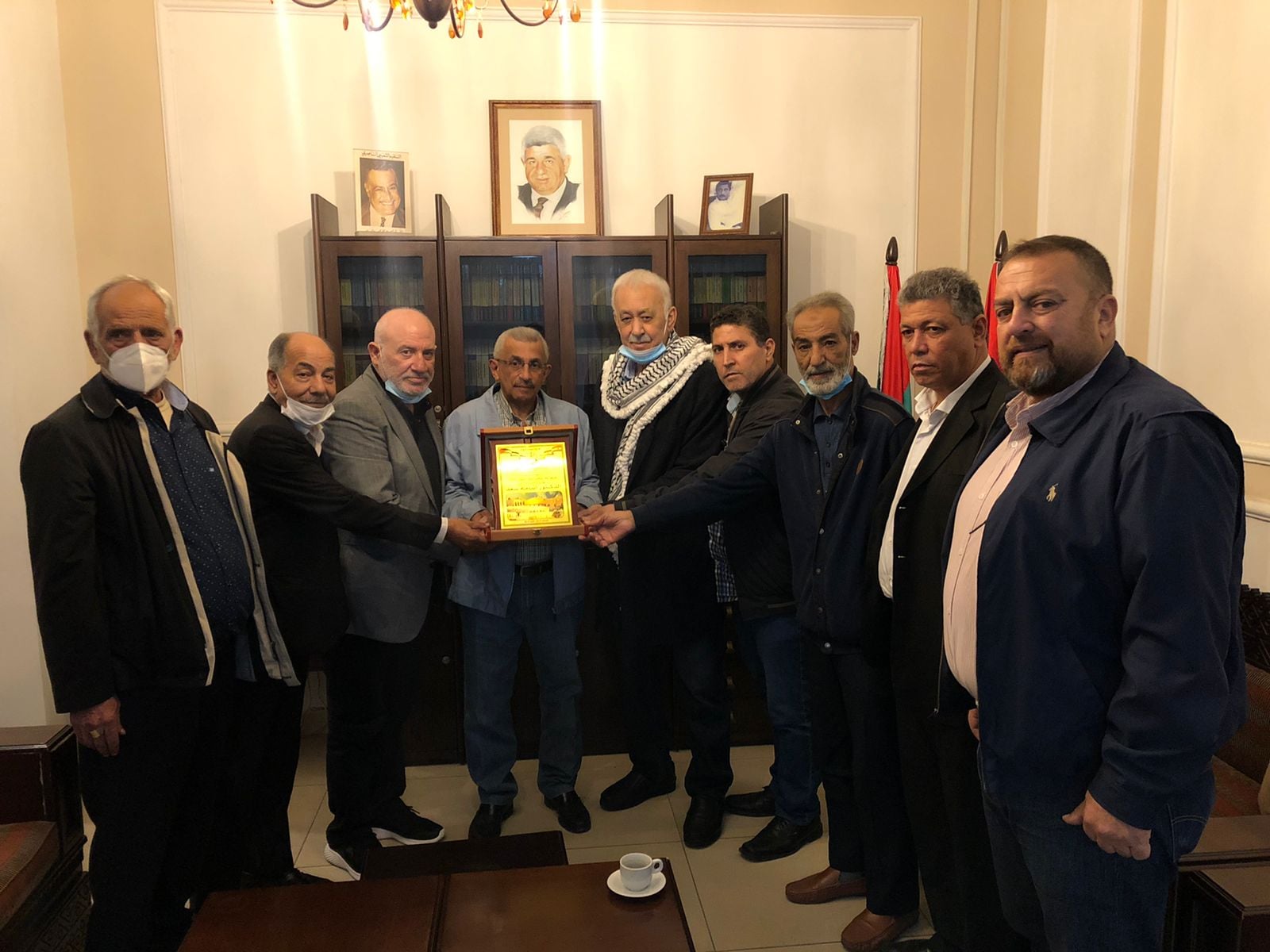 أسامة سعد يستقبل وفدا من قيادة حركة "فتح" في منطقة صور