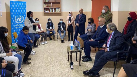 غوتيريش: حل مشكلة اللاجئين الفلسطينيين صعب ولكن يجب عدم فقدان الأمل