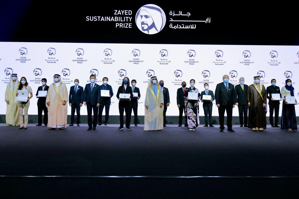 الشيخ محمد بن راشد يشهد انطلاق أسبوع أبوظبي للاستدامة في إكسبو 2020 - نقلا عن وكالة أنباء الإمارات