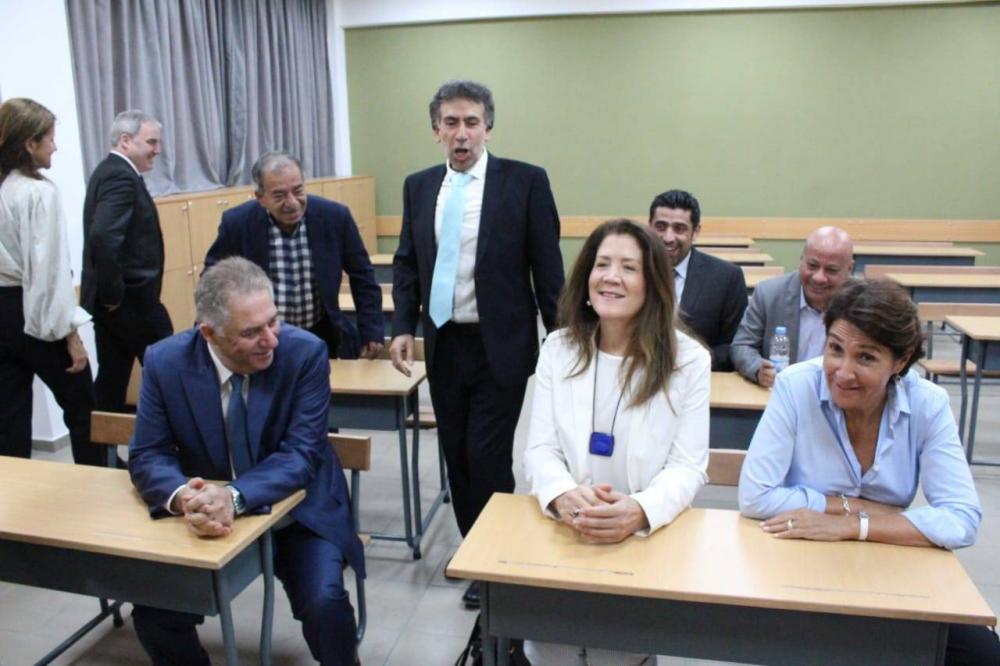 شيّا تُشارك في افتتاح مدرسة فلسطينية في صيدا ... ومساعد وزير الخارجية يتفقّد "الهمشري"