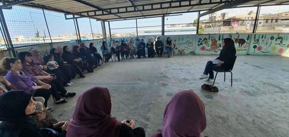 صبحية فشة خلق وعرض لقضايا النساء في المخيم