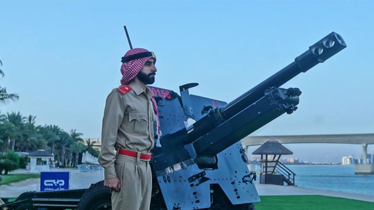 بالفيديو : مدفع الإفطار من &ldquo;حيّ رمضان&rdquo; في مدينة إكسبو دبي