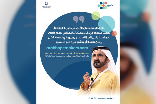 بالفيديو : محمد بن راشد: الأمل عنوان القوة.. ومحرك التغيير وسر التجدد