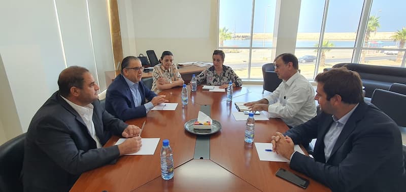 زيارة الملحق التعليمي لدى السفارة التركية في لبنان لجمعية المقاصد الخيرية الإسلامية في صيدا