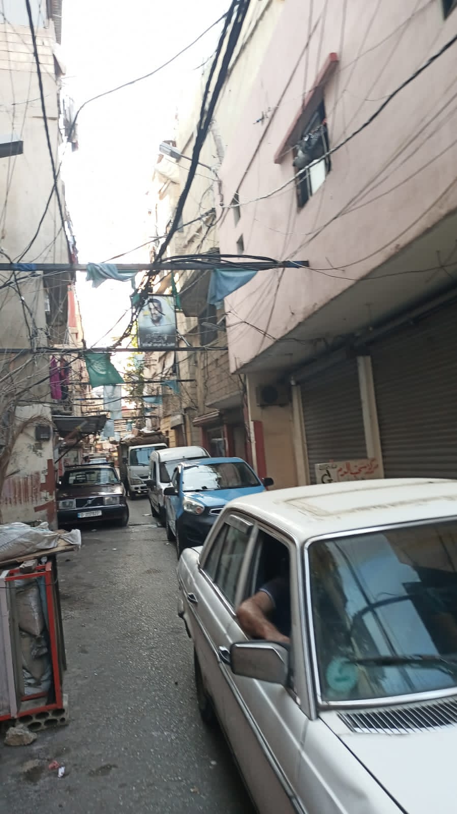 زحمة سير خانقة صباح اليوم على مدخل الحسبة