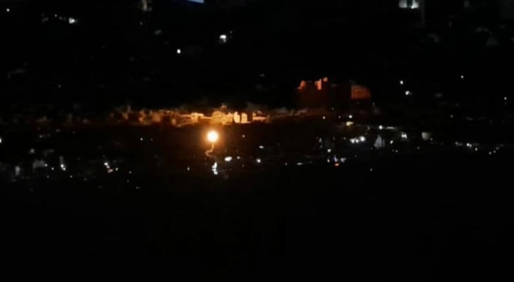 انفجار قنبلة واطلاق نار يوتر ليل عين الحلوة