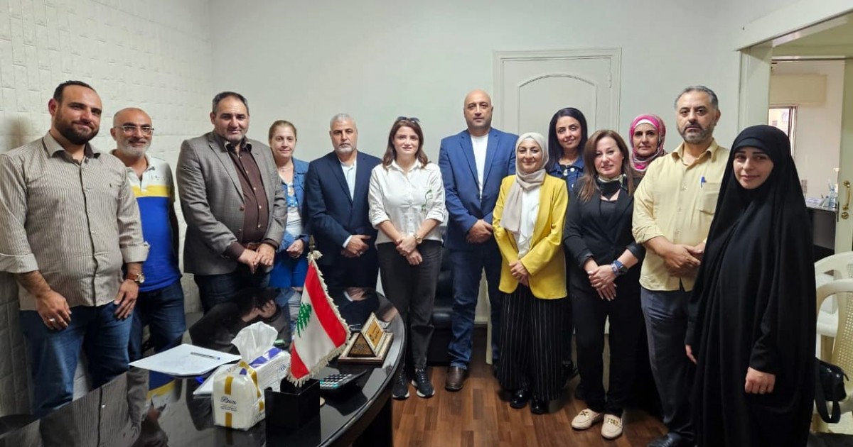 سهى نجم رئيسة لفرع الجنوب في نقابة المعلمين والأرناؤوط يتمنى التوفيق للمجلس الجديد