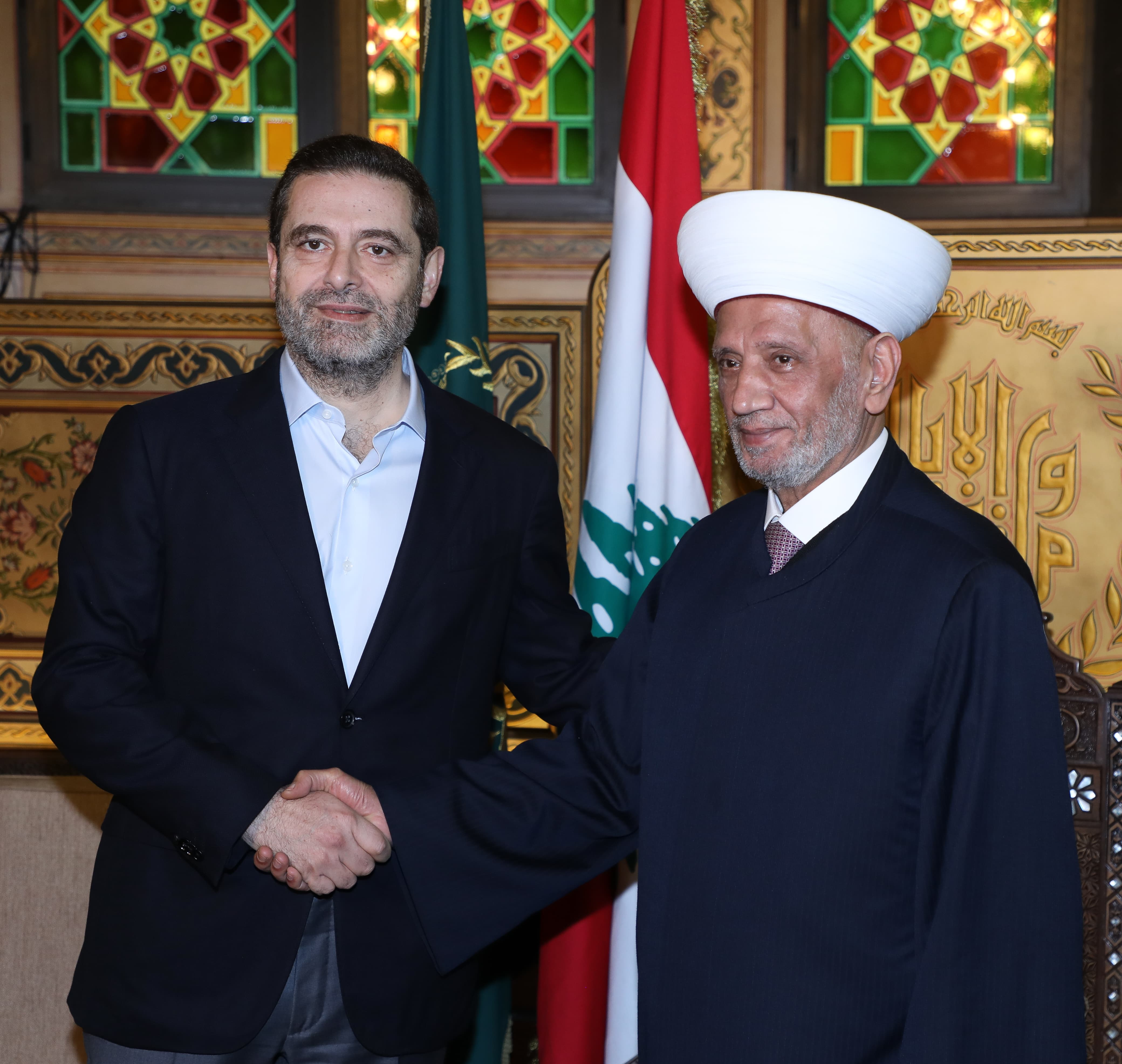 الحريري في "دار الفتوى".. هذا ما بحثه مع دريان