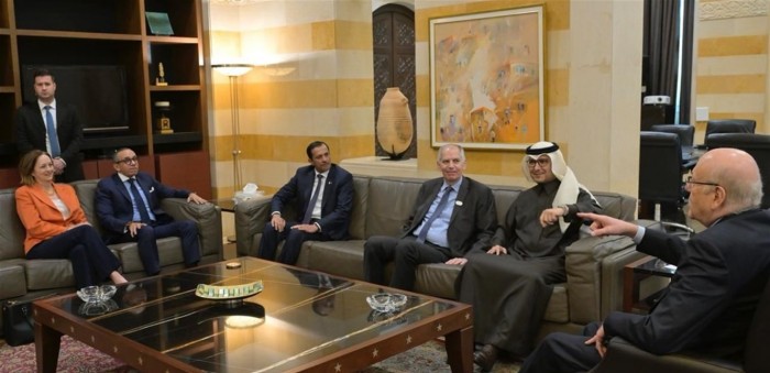 سفراء 'الخماسية' متفائلون بانتخاب رئيس يواكب مفاوضات ما بعد الحرب