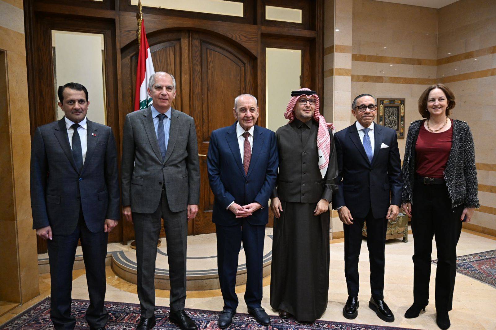 سفراء الخماسية في عين التينة
