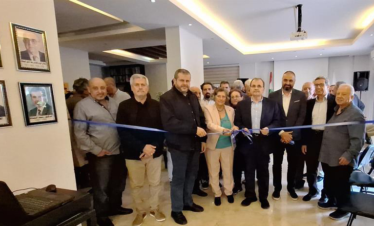 افتتاح معرض الكتاب العربي الاول في صيدا بحضور النائب البزري وفاعليات