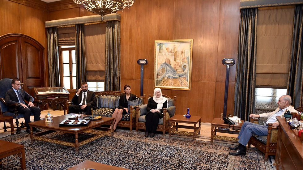 بري استقبل عائلة المرحوم مصطفى الحريري وتابع الأوضاع العامة وشؤوناً تشريعية