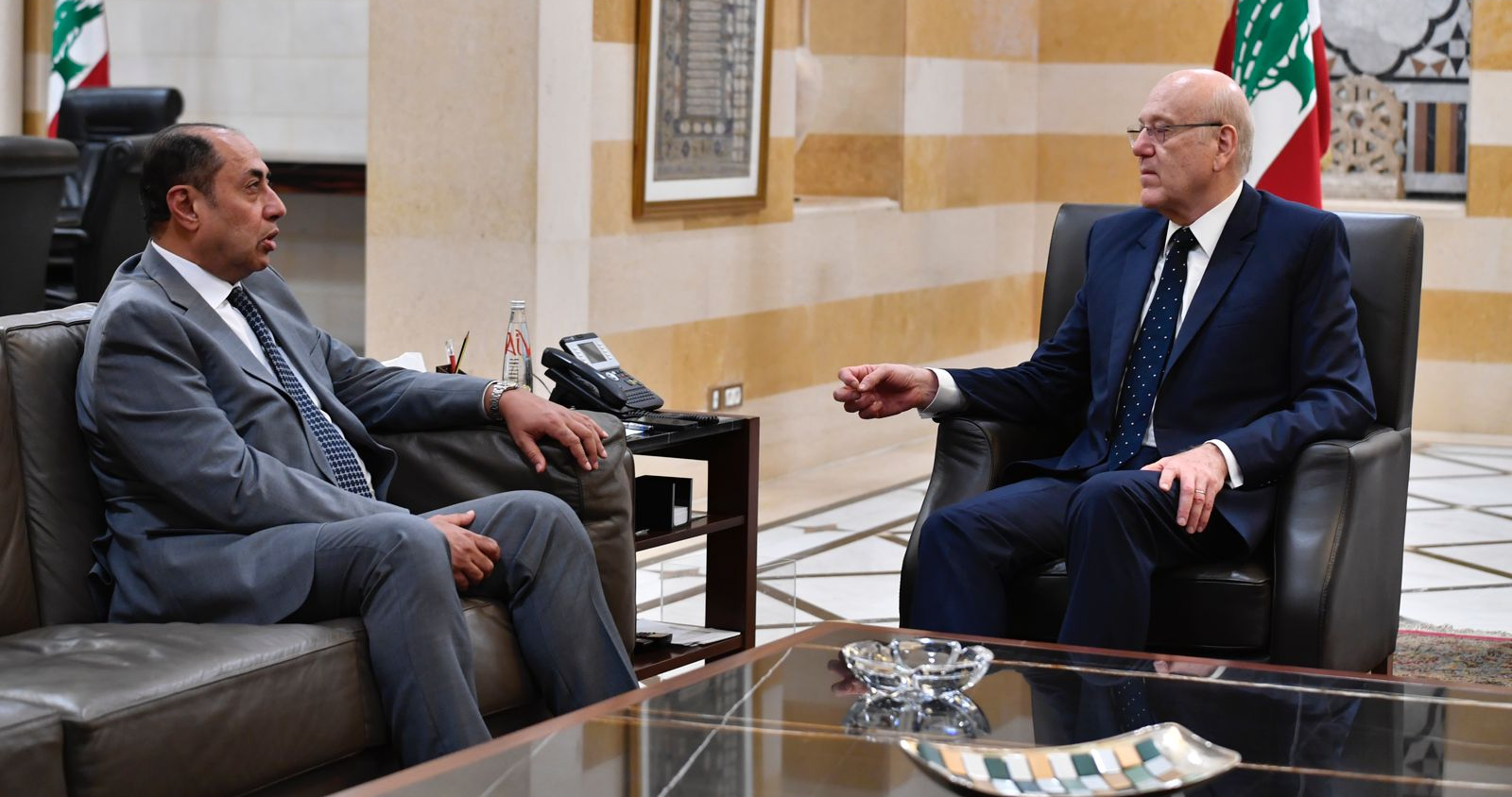 زكي بعد لقائه ميقاتي: تحديات كبيرة تواجه لبنان وندعو الجميع الى وضع مصلحة البلد فوق أي مصالح أخرى ضيقة