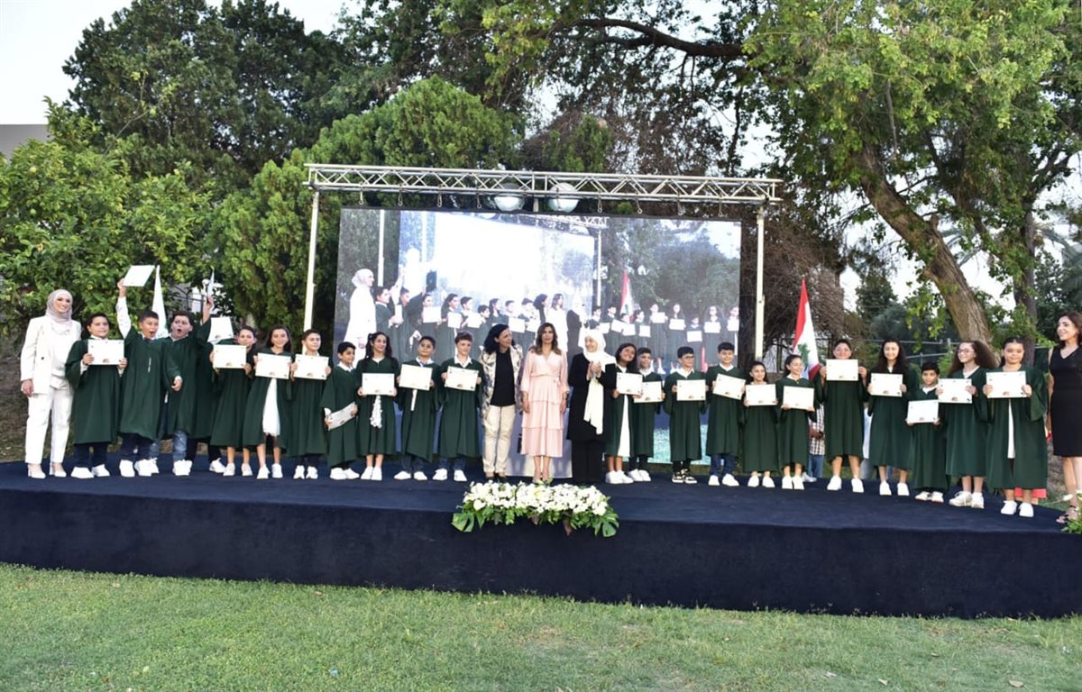 ثانوية رفيق الحريري خرّجت دفعة الـ 2024 من طلاب الخامس الأساسي مزوّدين بمهارات متعلّمِ القرنِ الـ 21 .. وفلسطين تحضر بكوفيتها