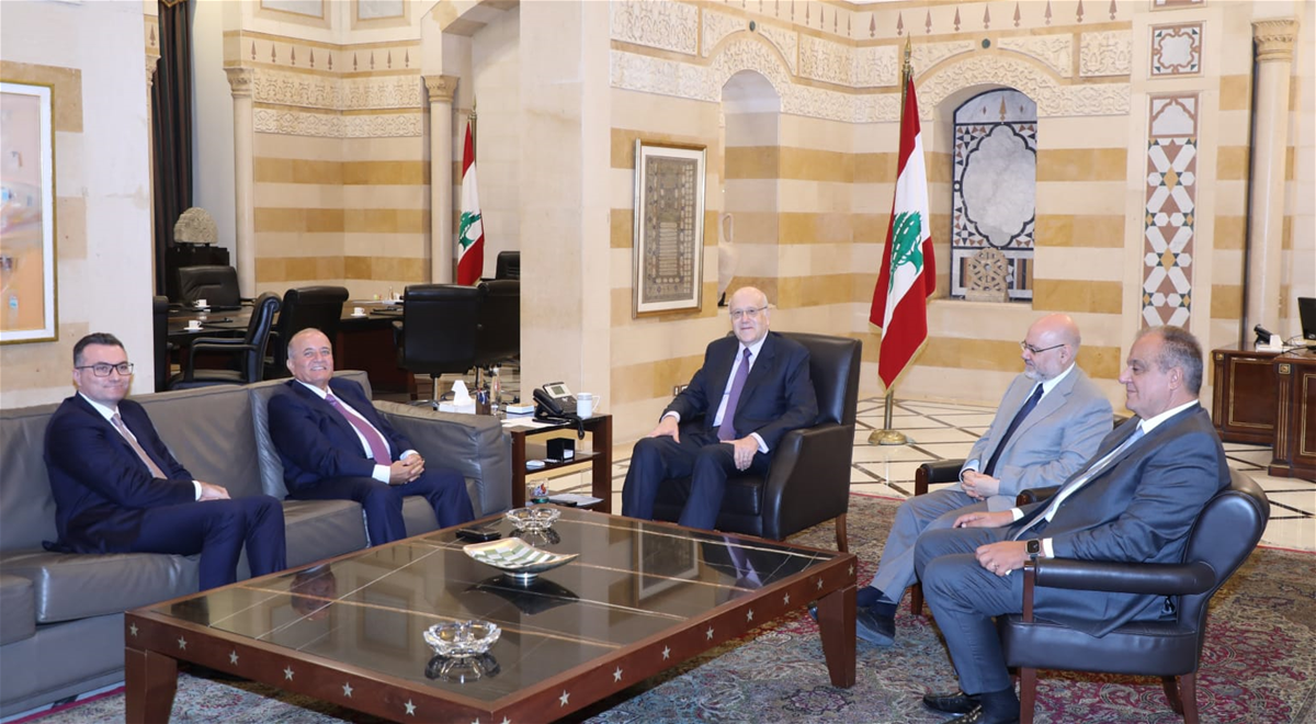 اجتماعان لميقاتي بحثا ملفاً طبياً وصناعياً.. ولقاء مع مدير عام قوى الأمن