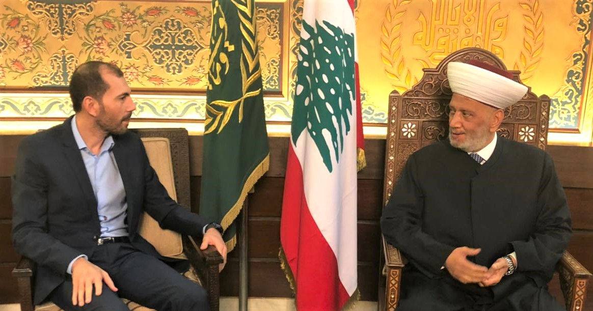 أحمد الخير يلتقي المفتي دريان