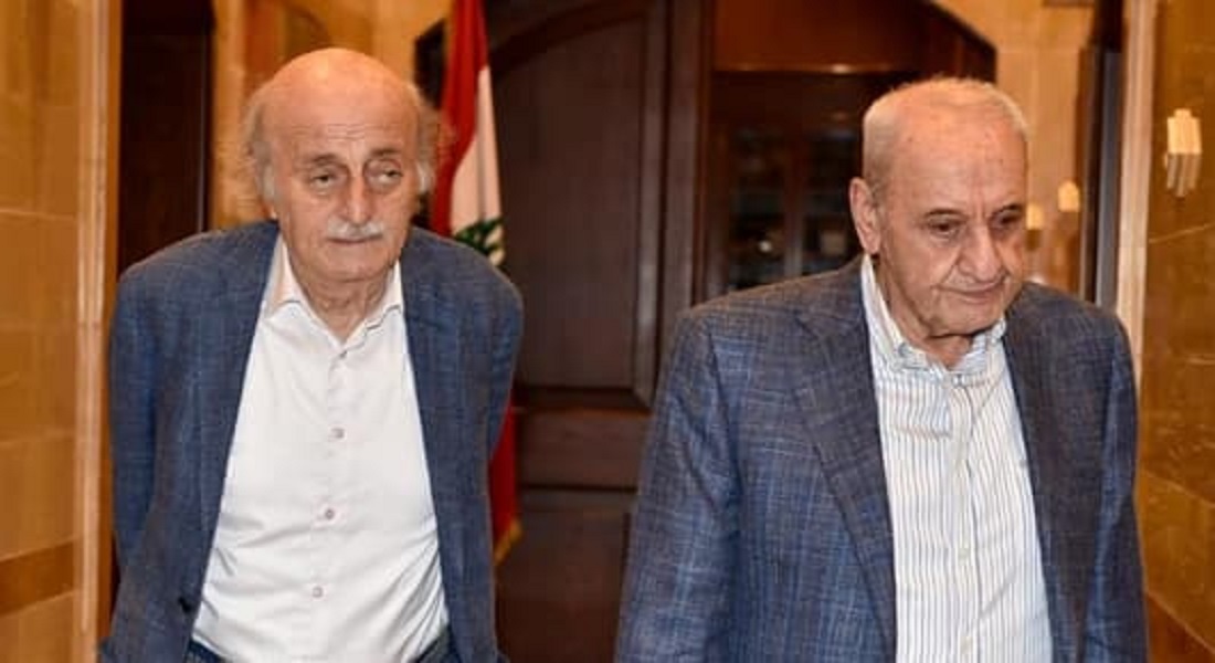 جنبلاط من عين التينة: مهما كبرت المشاكل لن نفقد الأمل