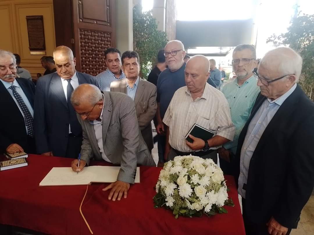 أسامة سعد خلال تقديم واجب العزاء برحيل الرئيس الحص: باقون على عهد النزاهة والصدق والانتماء الوطني الواحد والعروبة التقدمية