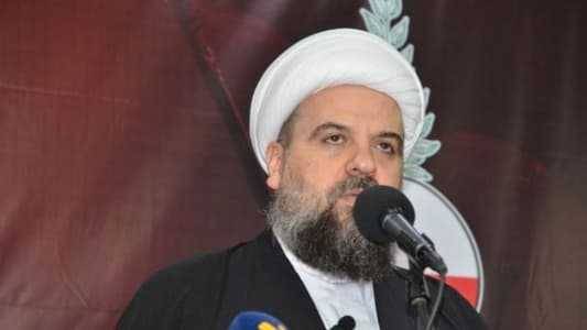 قبلان: الحلّ بتسوية رئاسيّة تليق بميثاقية البلد