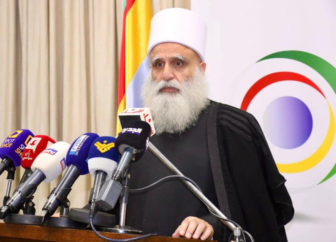 سماحة شيخ العقل: حوار الرئاسات الروحية مسؤولية اخلاقية وضمانة اساسية للبنان