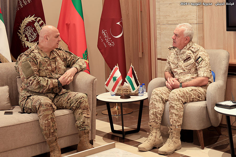 زيارة العماد عون إلى المملكة الأردنية الهاشمية