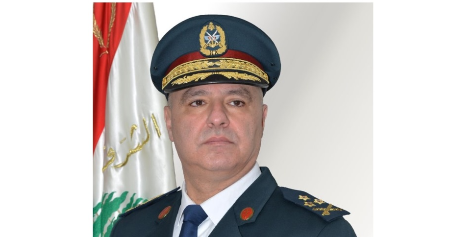 قائد الجيش في أمر اليوم: حملات التحريض لن تزيد الجيش الا صلابة وتماسكًا وسيظل مدافعًا عن أمن الوطن وسيادته وحاضنًا للبنانيين بمختلف مكوّناتهم