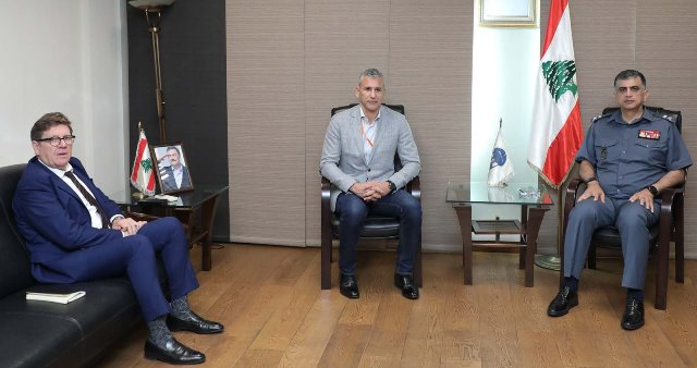 عثمان استقبل قائد المجموعة الخاصة لمكافحة الإرهاب في الشرطة الفرنسية
