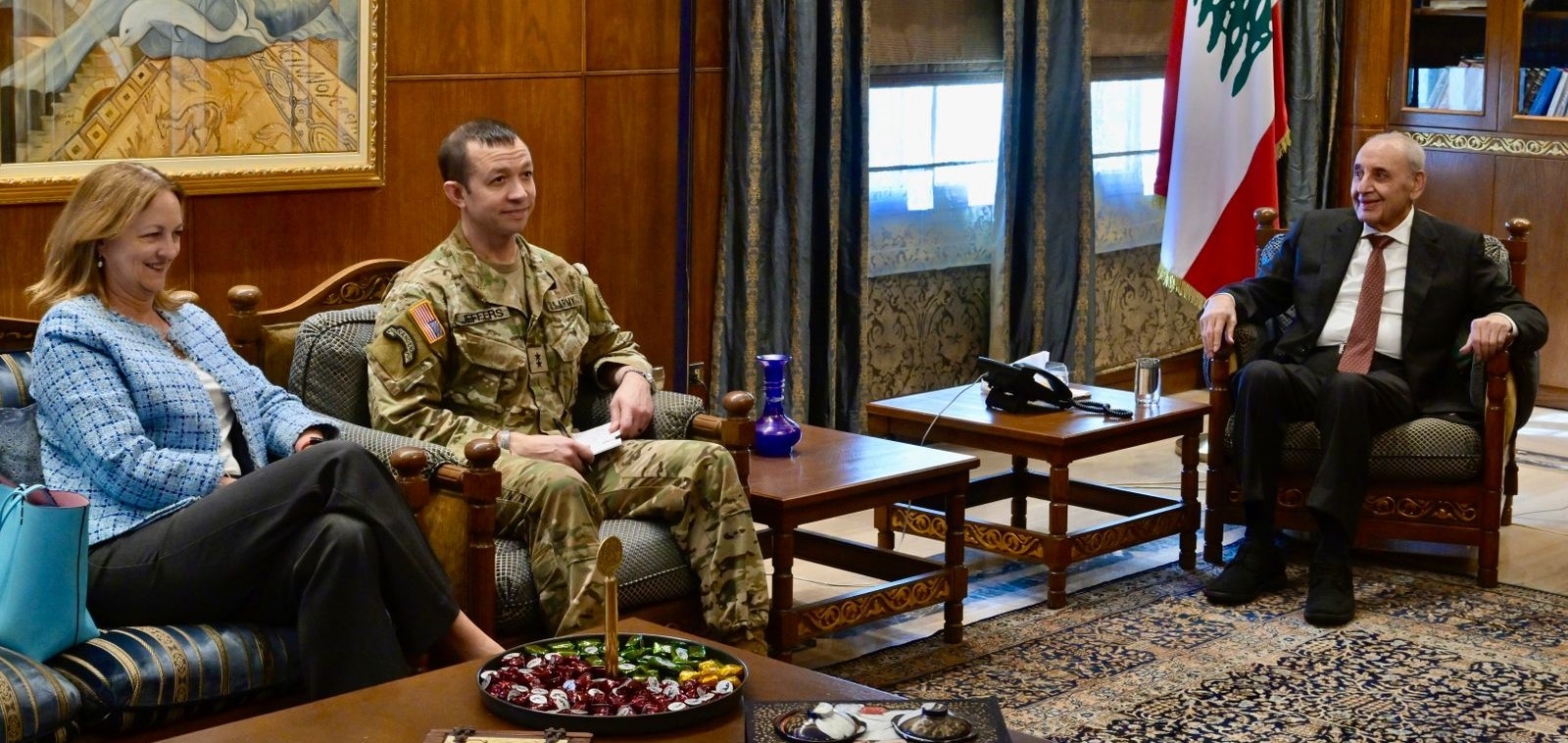 لقاء بري وجيفرز.. هذا ما تم بحثه