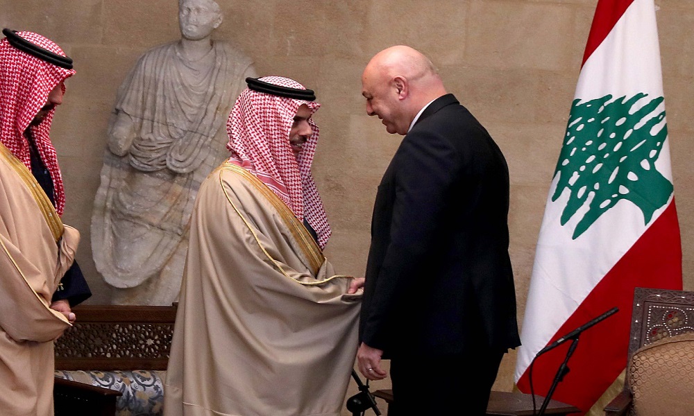 وزير الخارجية السعودي في بيروت : ننظر بتفاؤل الى مستقبل لبنان