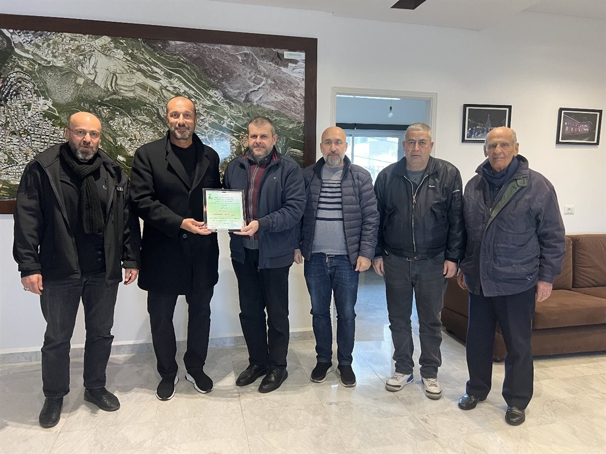 وفد من حزب الله شكر فعاليات بلدية ودينية واختيارية في شرق صيدا على احتضانهم للنازحين