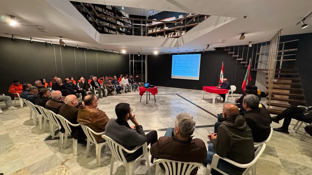 ندوة في مركز معروف سعد الثقافي في الذكرى 40 لتحرير صيدا