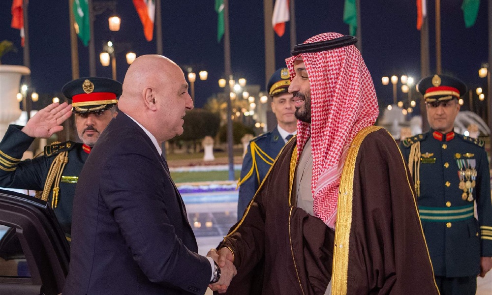 بالصور والفيديو : الرئيس عون في الديوان الملكي