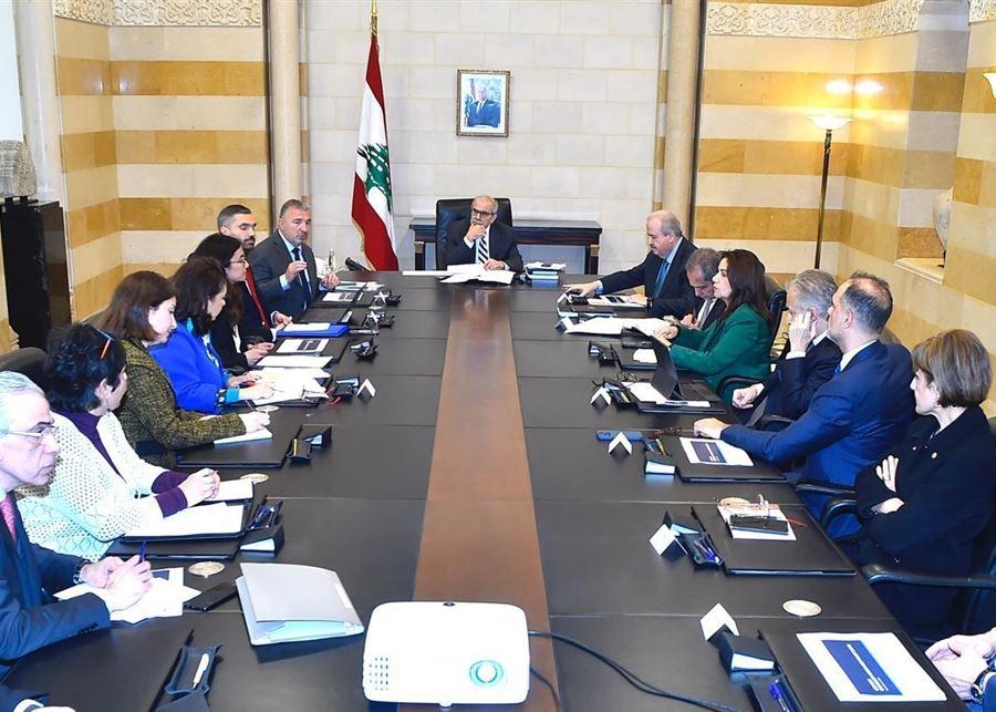 سلام ترأس إجتماعا لبحث مشروع إعادة اعمار البنى التحتية المقدم من البنك الدولي