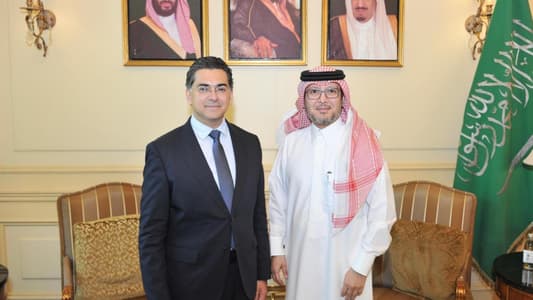 بخاري يبحث مع مرقص في تعزيز العلاقات الثنائية
