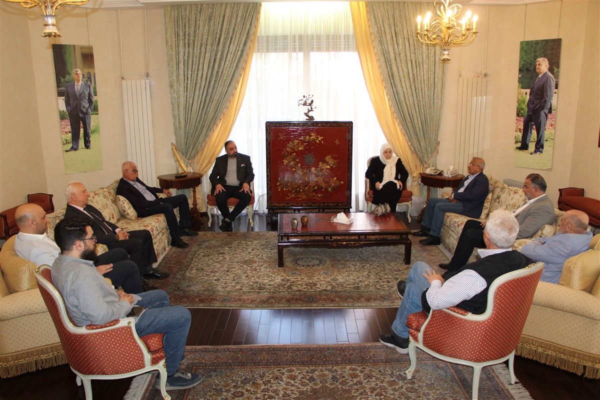 بهية الحريري إستقبلت أسامة سعد للبحث في الأوضاع العامة والإستحقاق الانتخابي البلدي