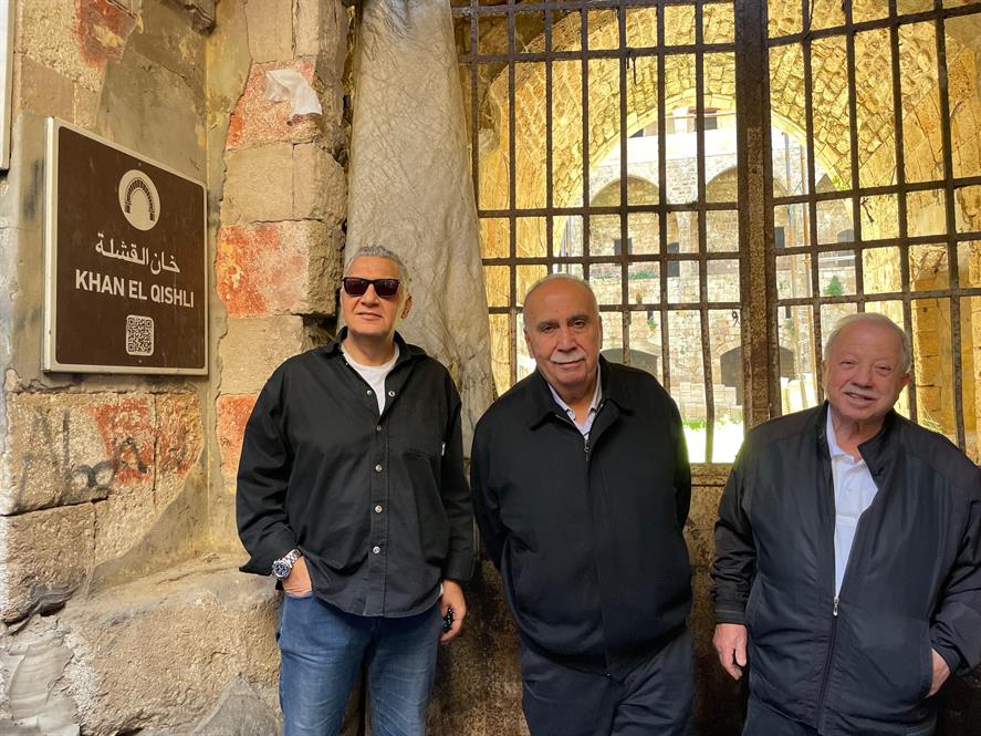 د. بديع تفقد خان القشلة برفقة الزعتري والصلح: قريبا سيتم متابعة أعمال الترميم في الخان ونتابع تأمين التمويل لإستكمال مشروع متحف صيدا