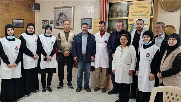 حزب الله ولجان العمل بالمخيمات نظما يوما صحيا تخصصيا مجانيا بمخيمات صيدا بذكرى يوم الأرض ويوم القدس