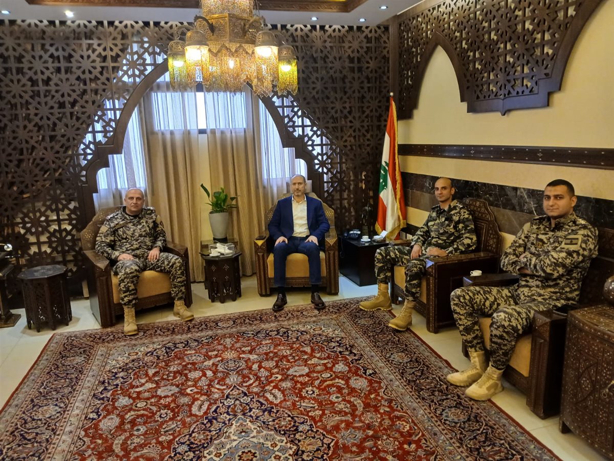 رئيس مديرية امن الدولة في الجنوب جال على فاعليات صيدا لمناسبة تسلمه مهامه