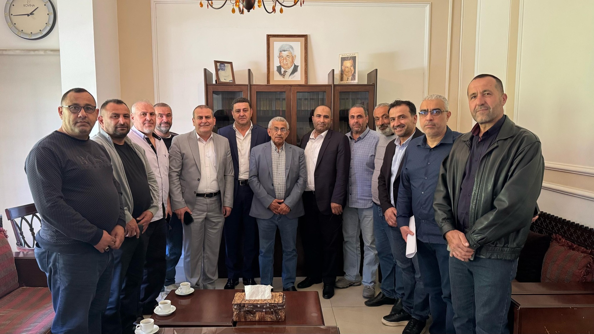 النائب أسامة سعد يستقبل وفدًا من الضباط المتقاعدين في قوى الأمن الداخلي