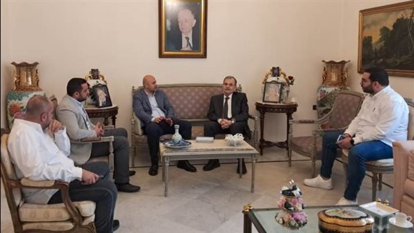 البزري يستقبل الرئيس الجديد لشعبة المعلومات في صيدا