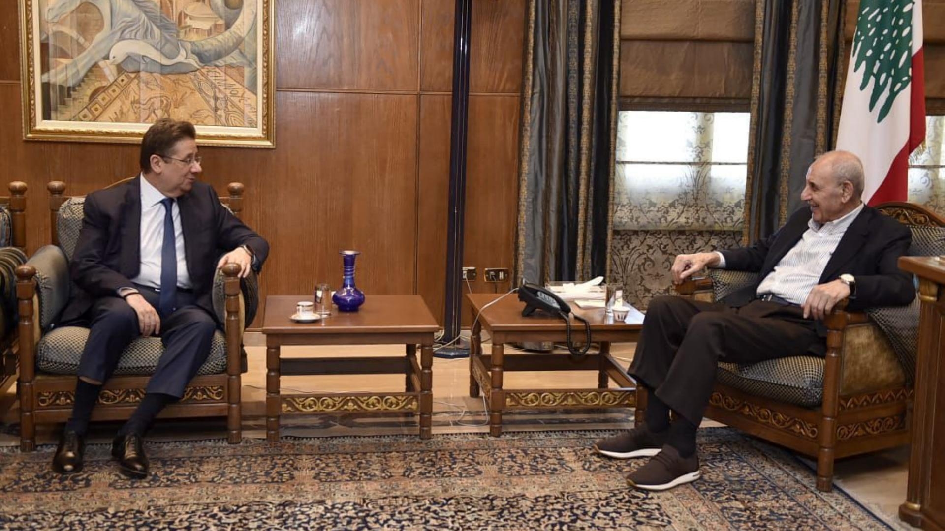 كنعان يضع بري في أجواء لقاءاته في واشنطن: الإصلاح بالتشريع والتطبيق واسترداد الودائع المحجوزة