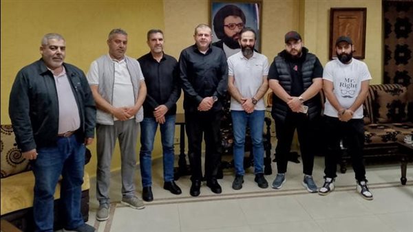 حزب الله في صيدا عرض مع وفد من الحرس القومي العربي الأوضاع العامة