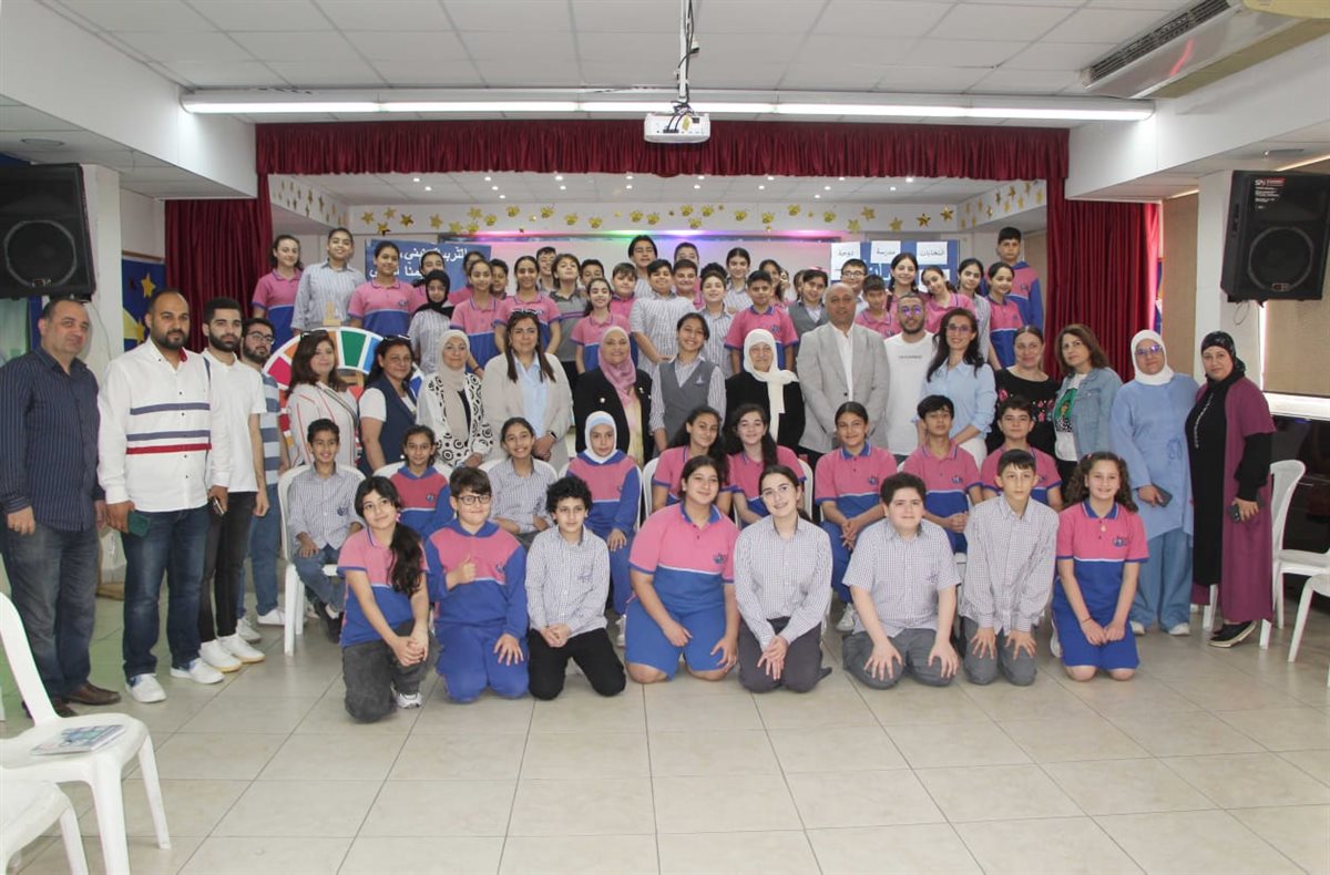 بهية الحريري التقت ناخبي المجلس البلدي للأطفال في مدرستي عائشة أم المؤمنين ودوحة المقاصد وباركت للفائزين في كل المدارس المشاركة