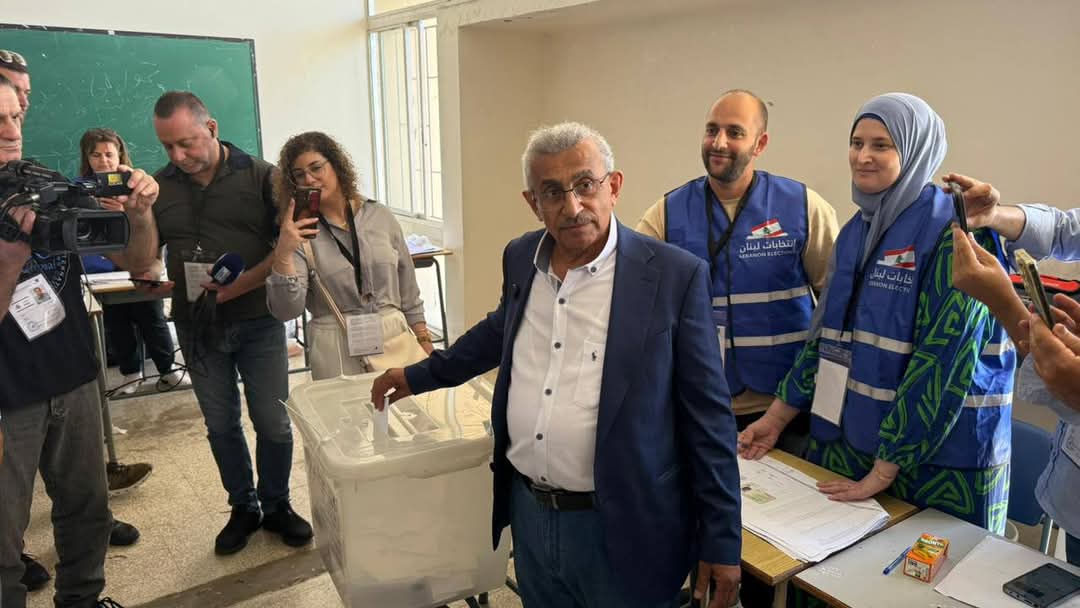 أسامة سعد بعد إدلائه بصوته: أدعو الى الاقتراع من أجل تغيير المشهد في المدينة الذي لا يعجب معظم الصيداويين