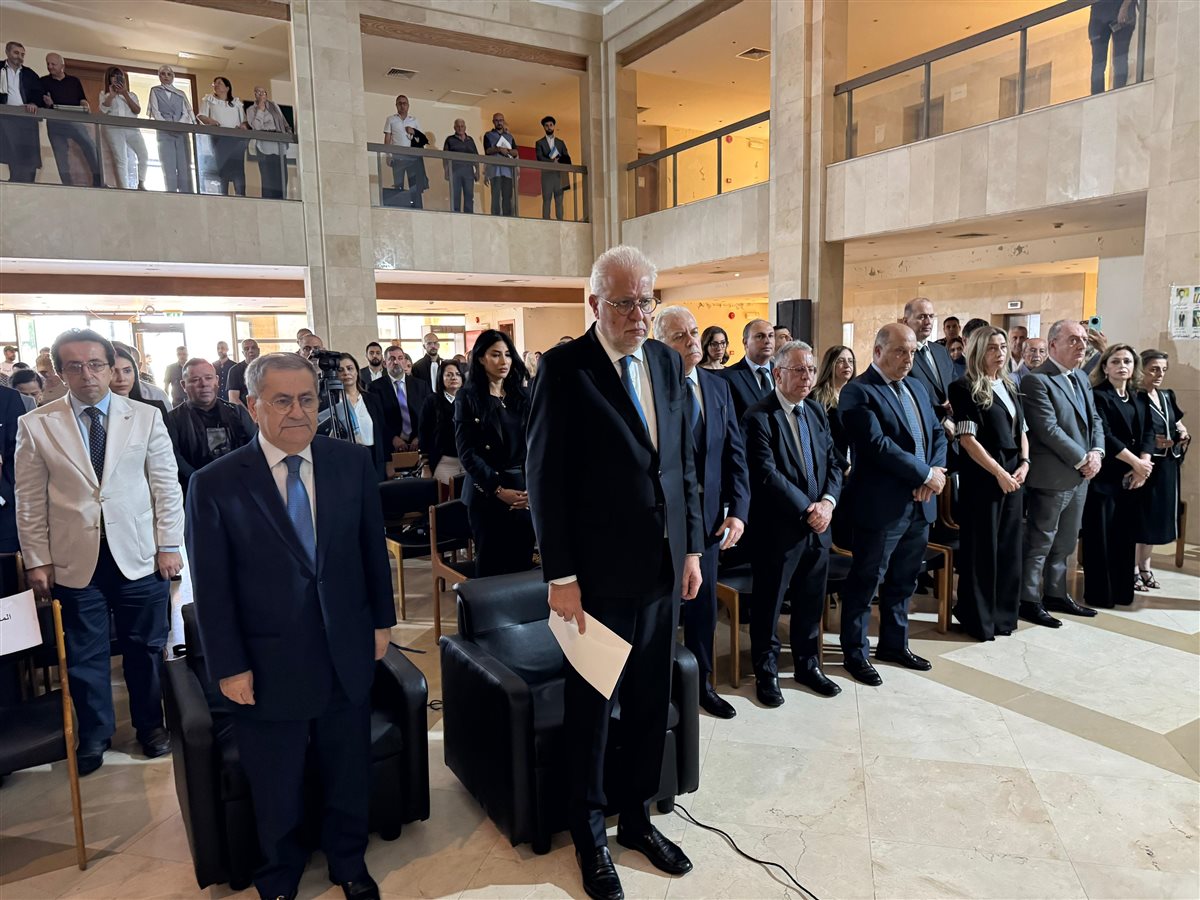 إحياء الذكرى الـ 26 لإغتيال القضاة الأربعة في صيدا.. نصار: توقيف الجناة يشكّل الردّ الحقيقي على الاغتيال الجبان