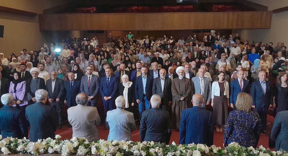 بهية الحريري رعت في 'مؤسسات أمل التربوية' اختتام مسابقة 'صوت الأدب - جائزة الشجاعة والعدالة 2025' تكريماً للراحل رضا سعادة