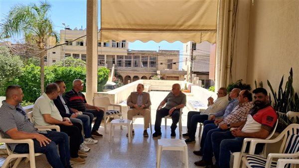 النائب البزري يستقبل الحاج سليم الزعتري ووفد من تجار حسبة صيدا