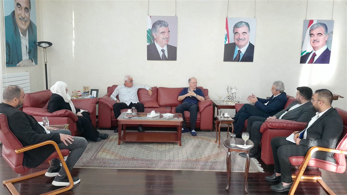 بهية الحريري تتابع مع حجازي والشماع سبل معالجة أزمة المياه واستكمال مشروع متحف صيدا